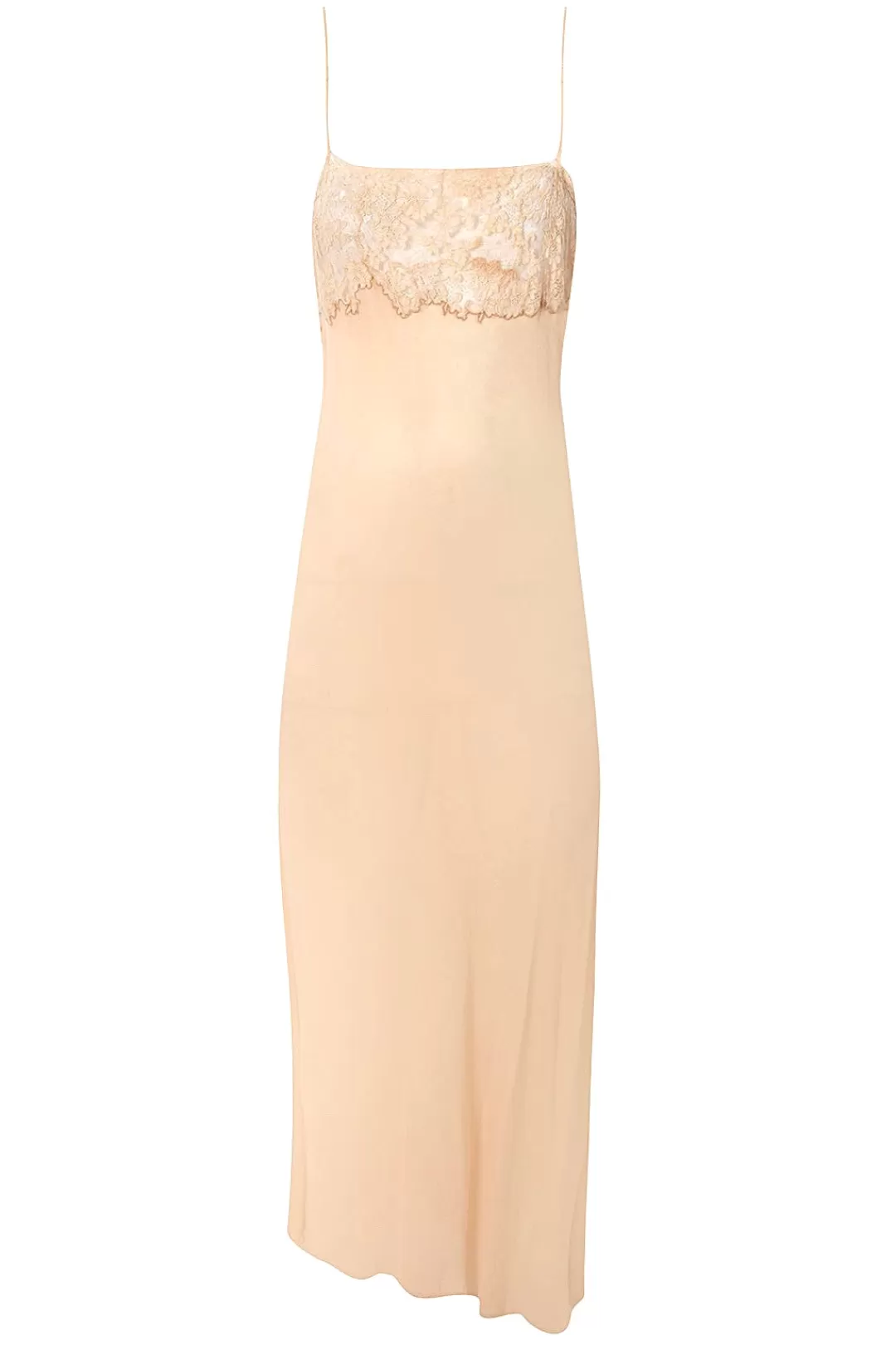 Women Annie's Archive 1920'S Peach Lace Slip Dress