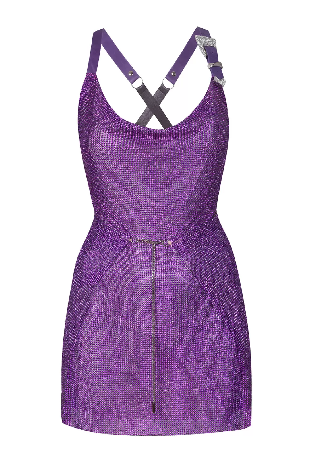 Women Poster Girl Adrianne Dress-Amethyst