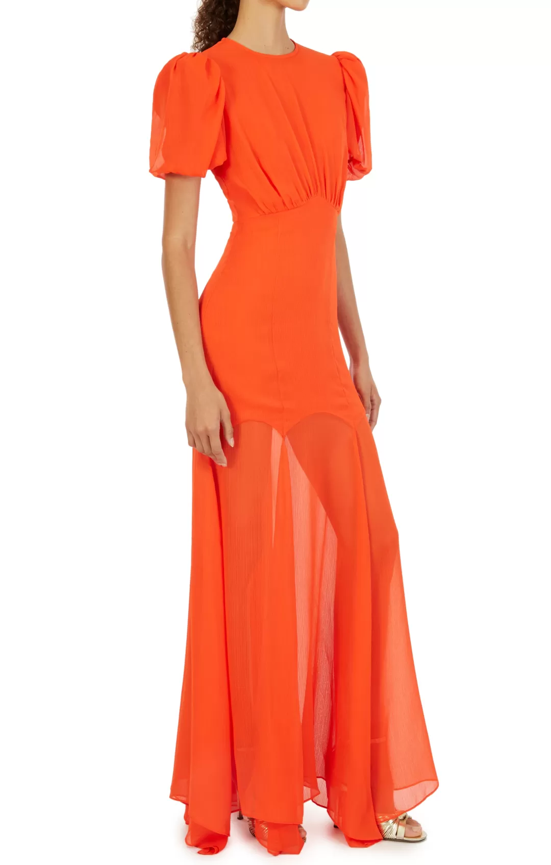 Women De La Vali Agua Red Maxi