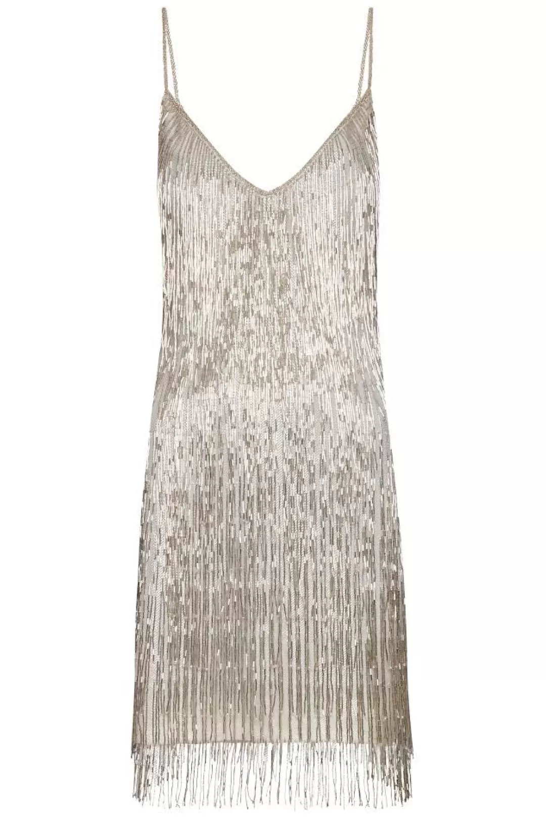 Women Javier Osorio Athena Silver Dress