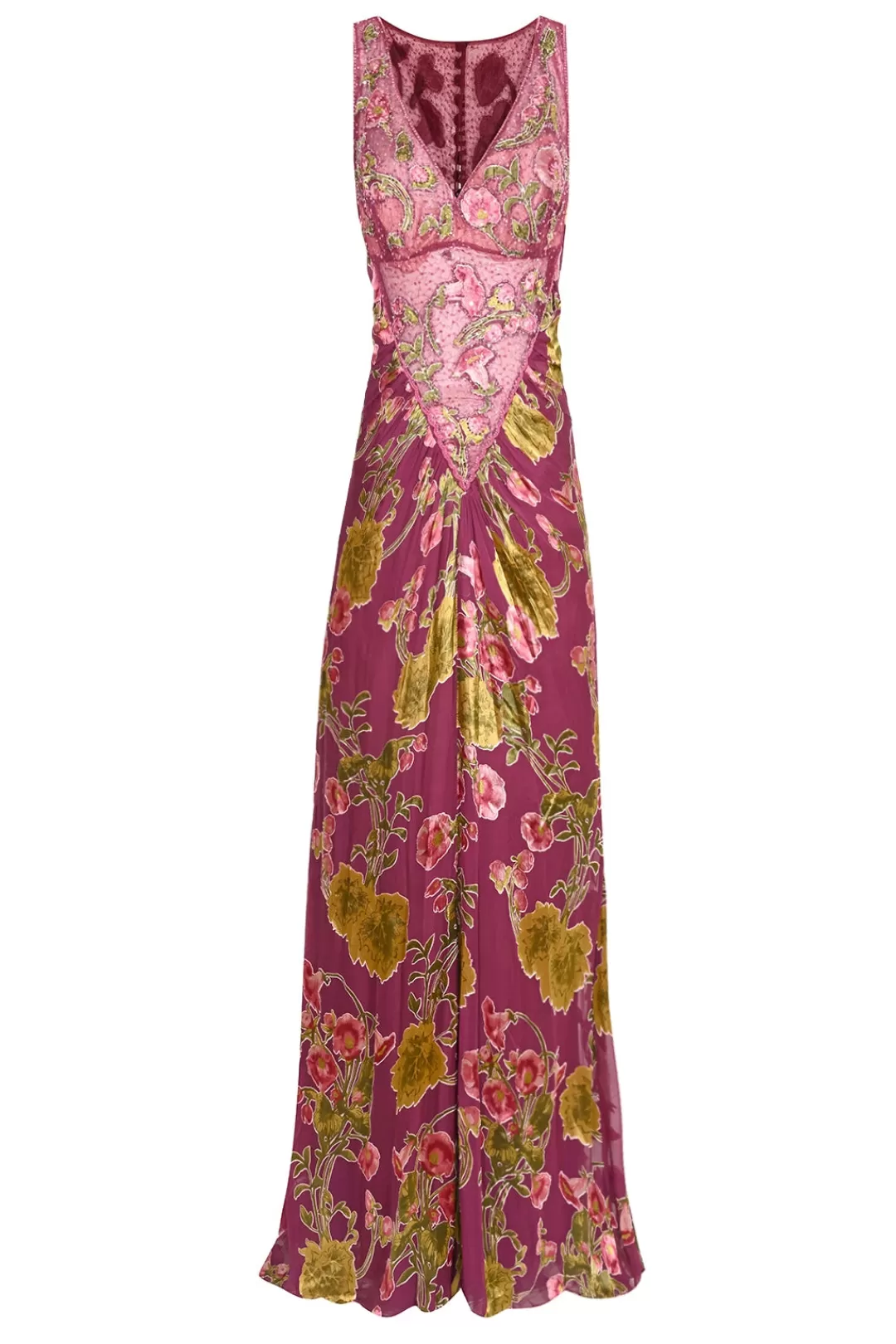 Women Annie's Archive Burgundy Wine Gown