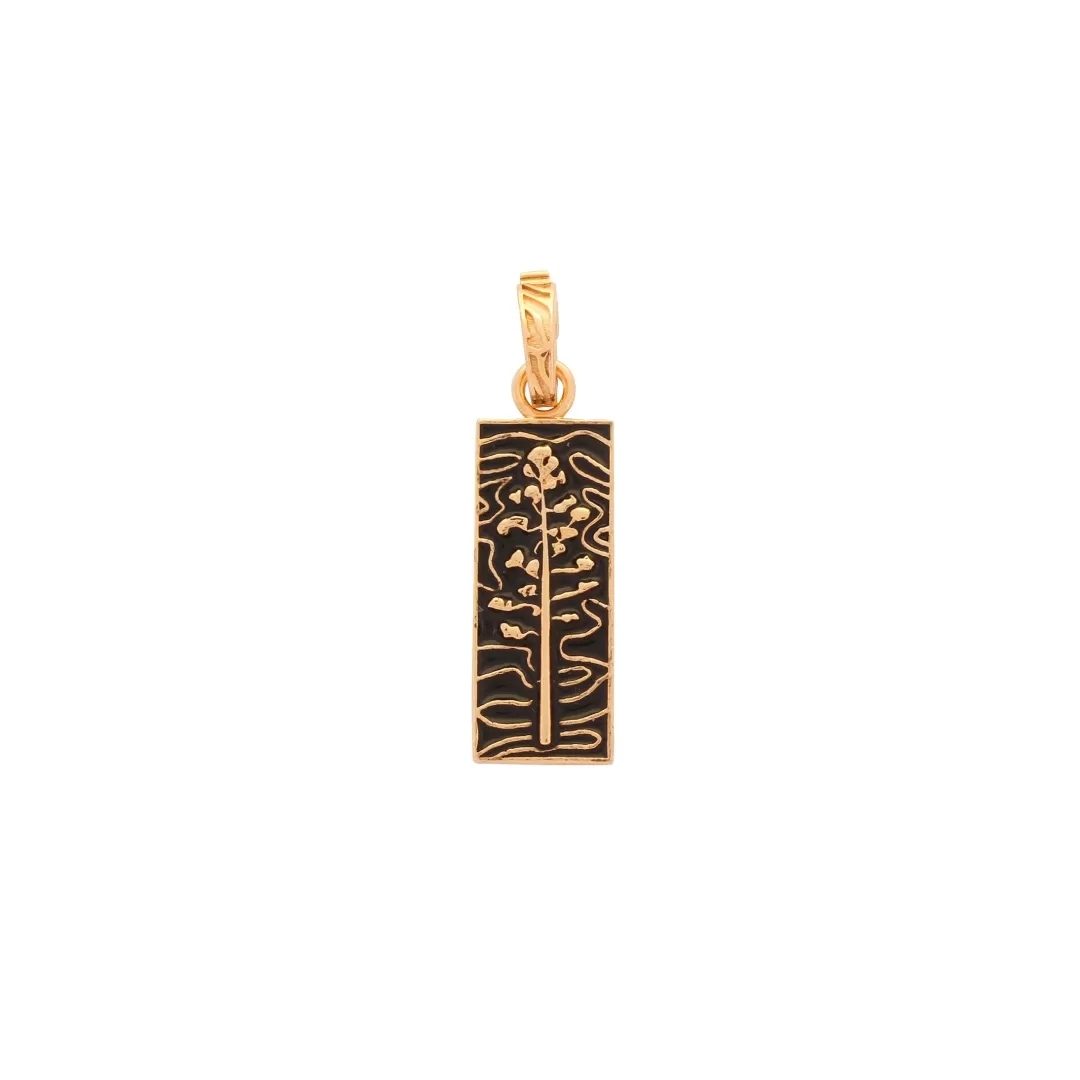 Women Annie's x Jade Jagger Cactus Flower Enamel Charm, Gold Vermeil