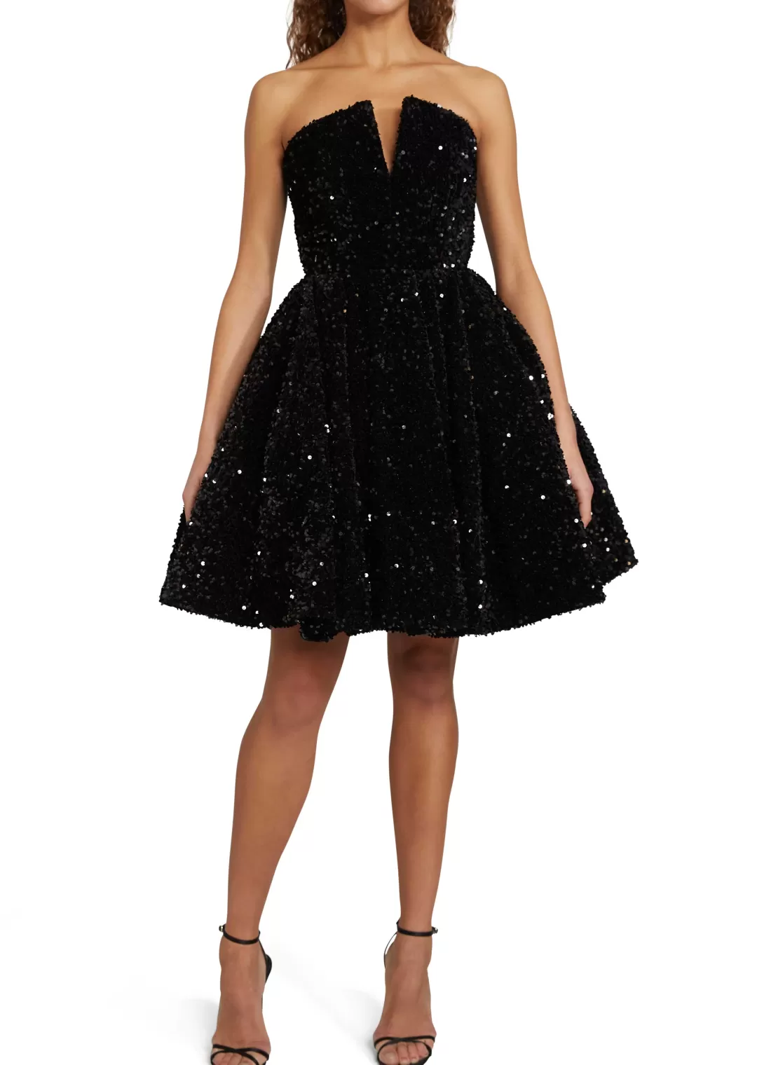 Women Richard Quinn Corset Sequin Mini Dress