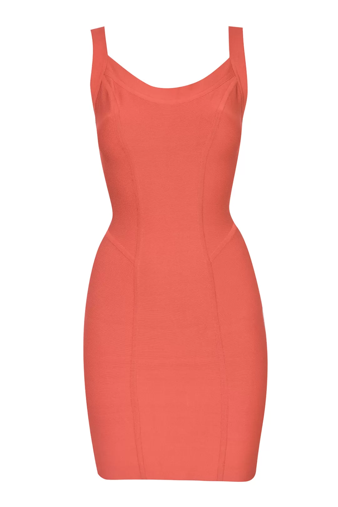 Women Annie's Archive Herve Leger Orange Bodycon Mini Dress