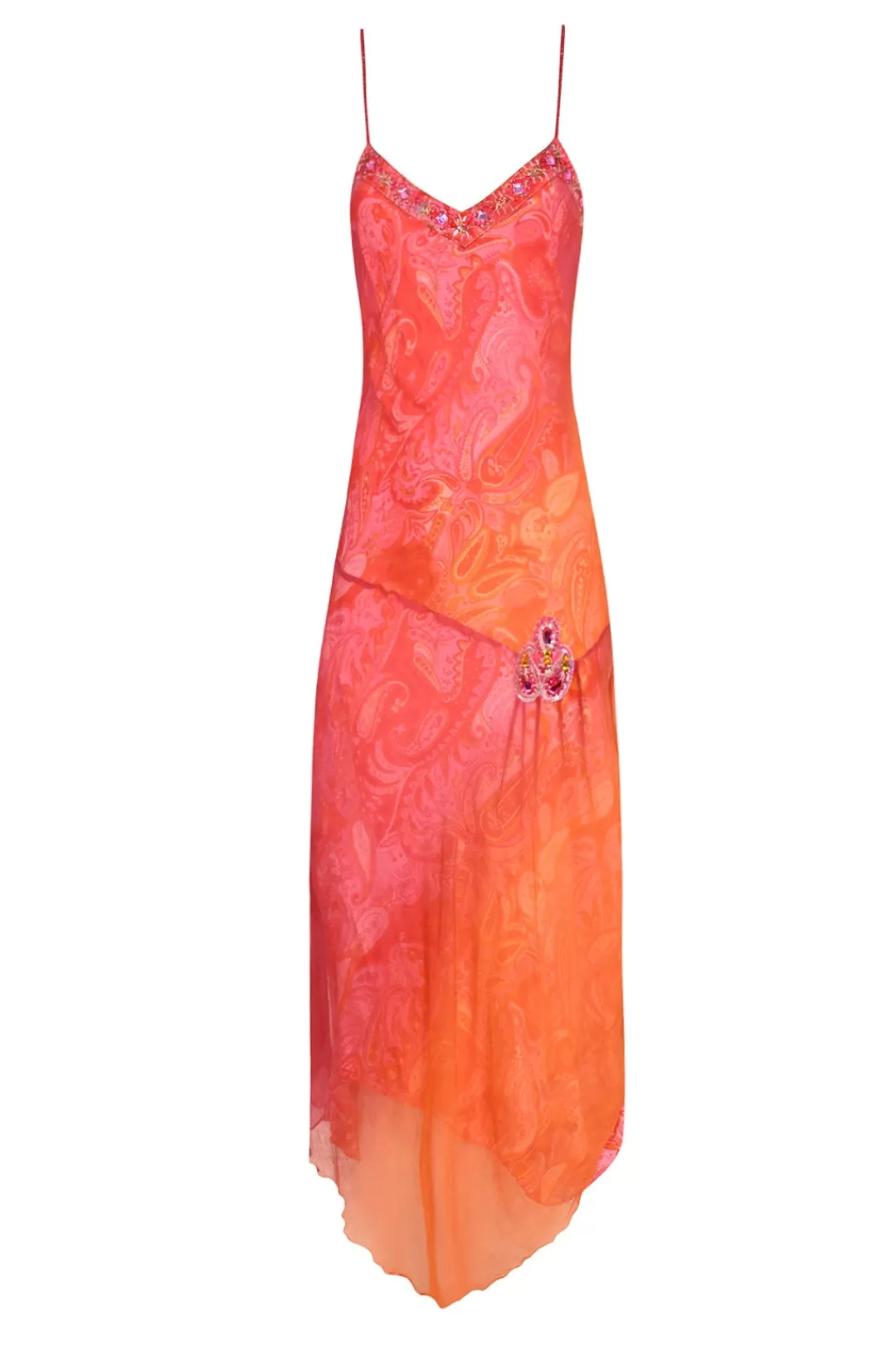 Women Annie's Archive Sunset Ombre Beaded Dress