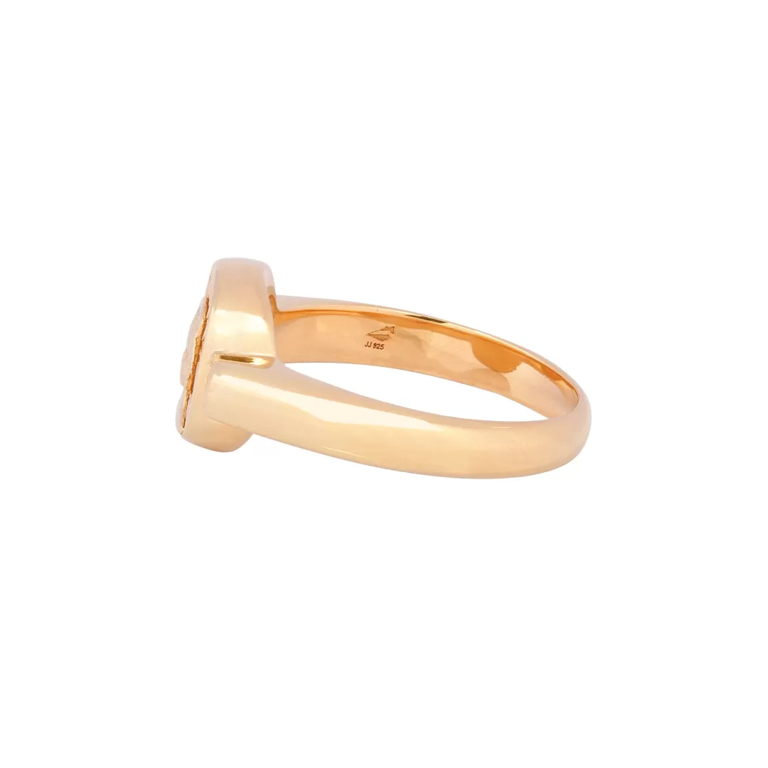 Women Annie's x Jade Jagger Tanit Ring, Gold Vermeil