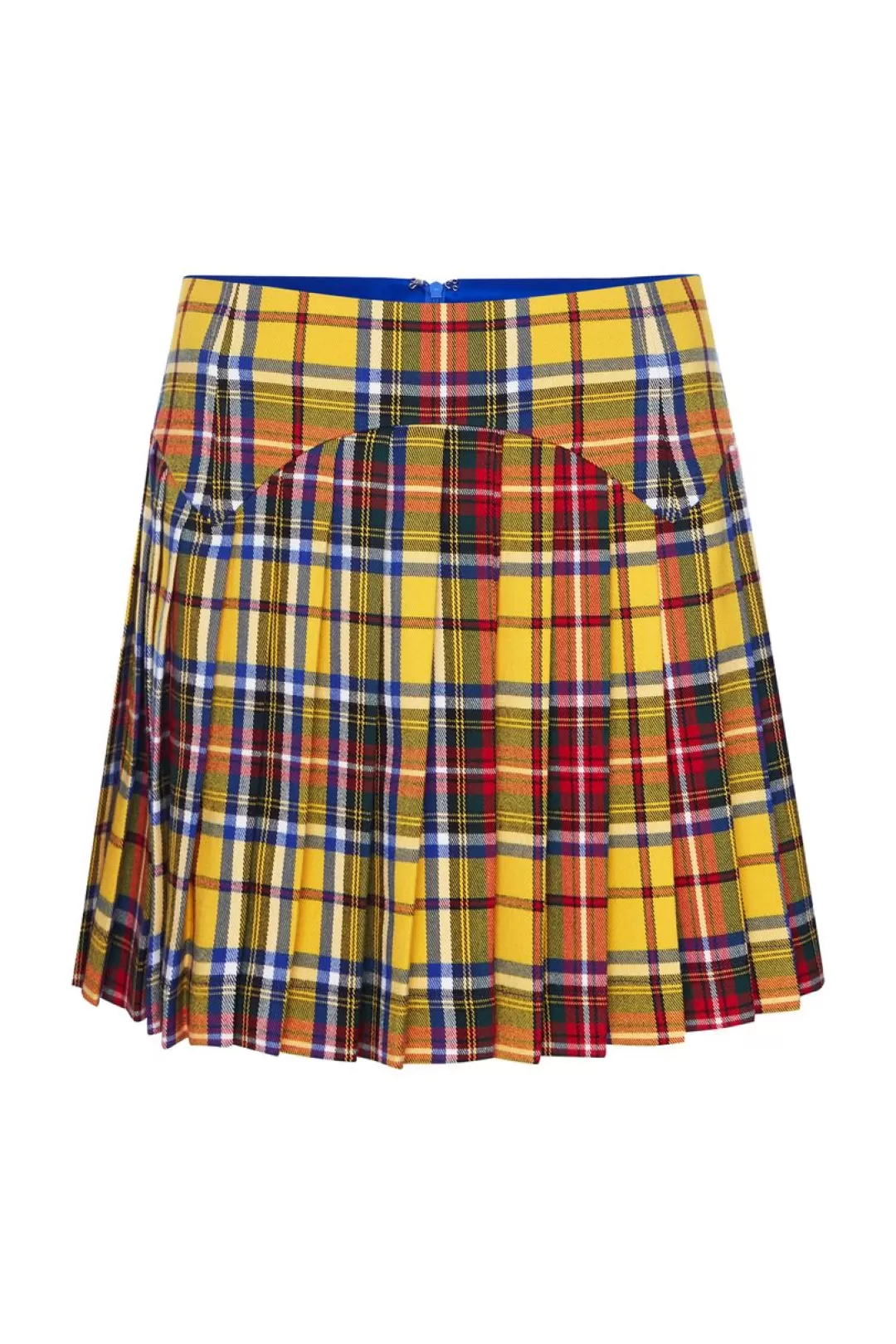 Women Amuse Bouche Tartan Yellow Skirt