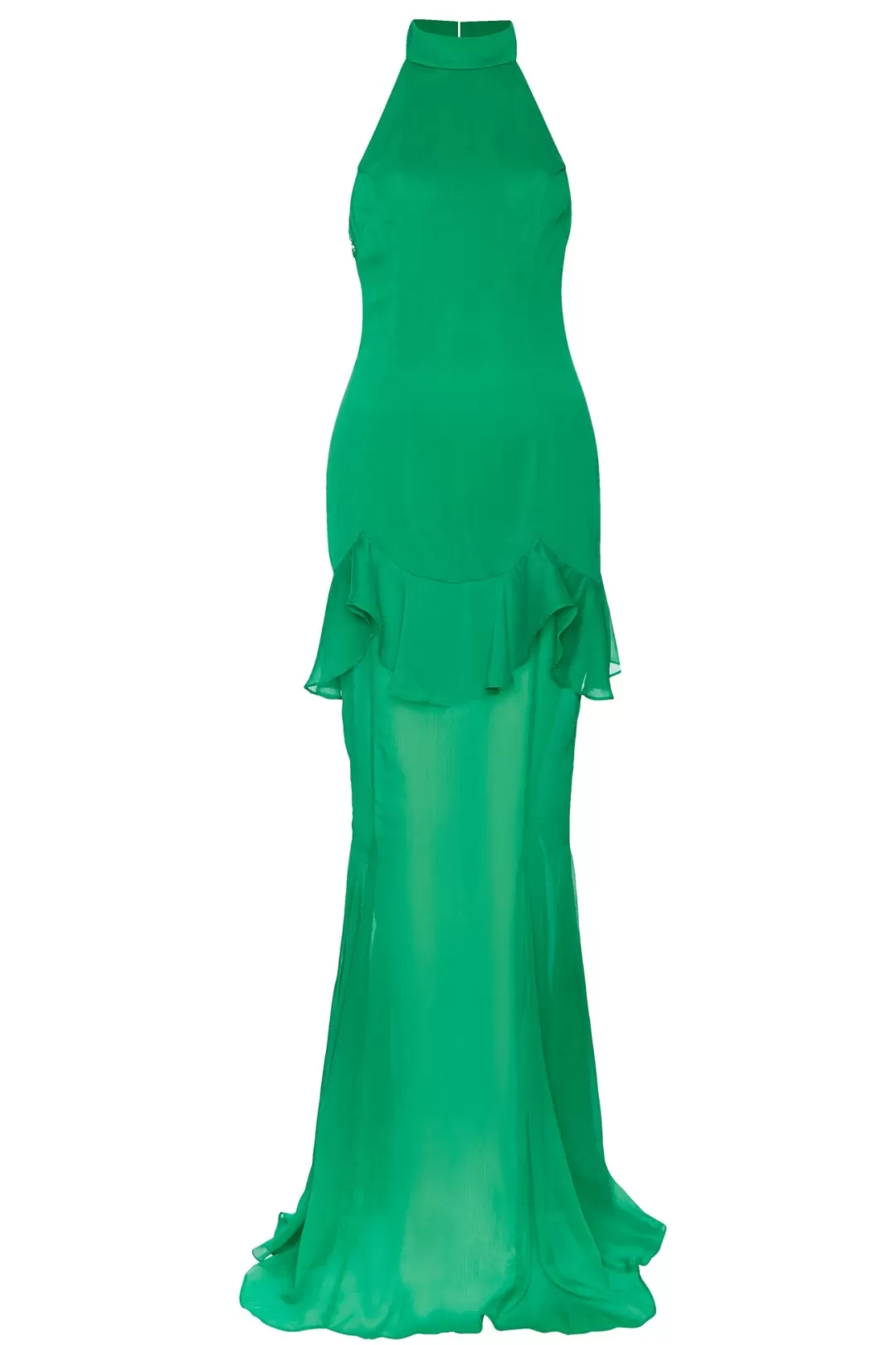 Women De La Vali Tennessee Emerald Green Halter Dress