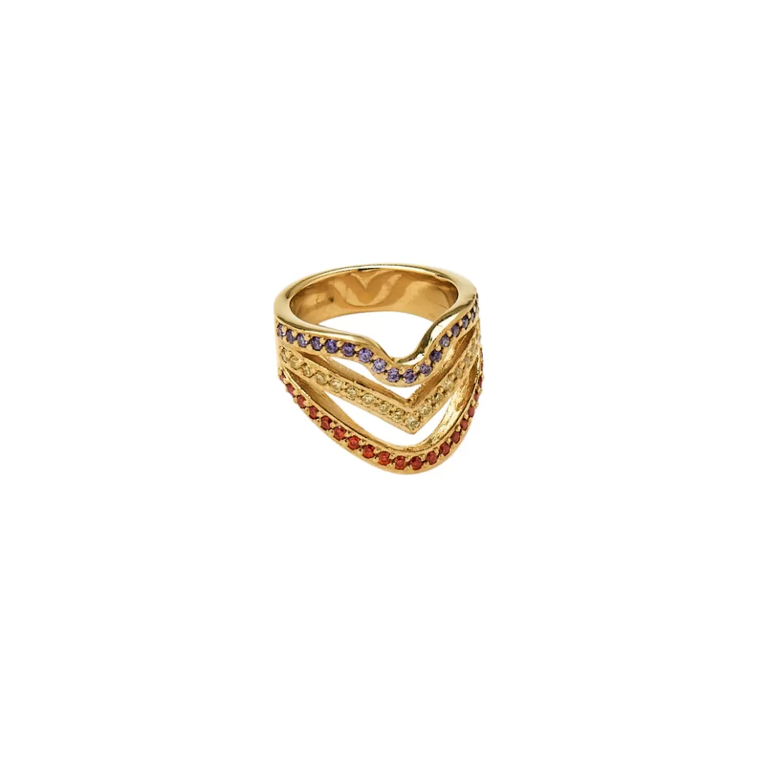 Women Hannah Warner Three Vibe Ring