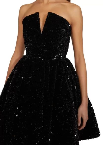 Women Richard Quinn Corset Sequin Mini Dress