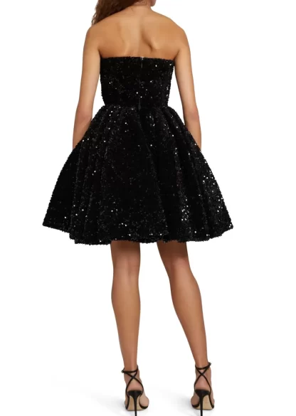 Women Richard Quinn Corset Sequin Mini Dress