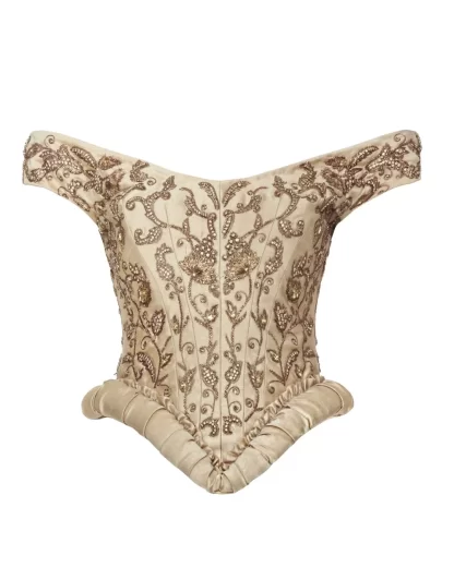 Women Annie's Collection Gold Iris Corset
