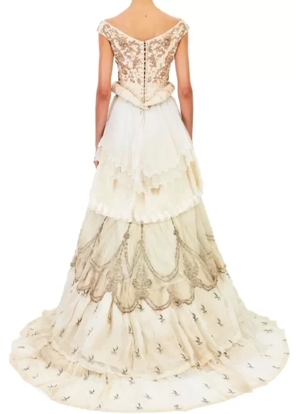 Women Annie's Collection Gold Iris Corset