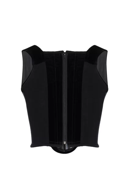 Women Annie's Archive 1980S Vivienne Westwood Red Label Black Velvet Corset.