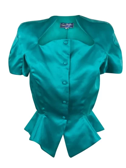 Women Annie's Archive Vintage Thierry Mugler Blouse.